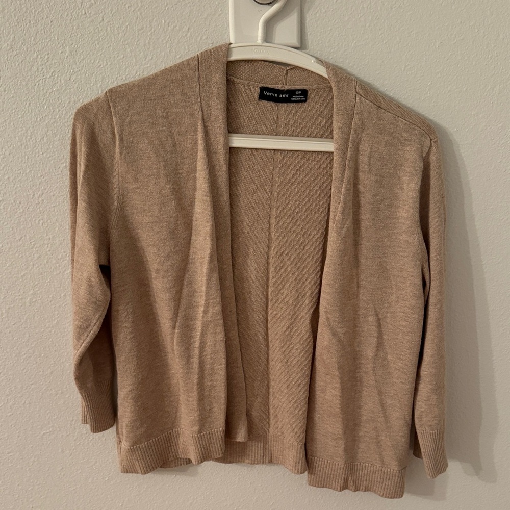 Vince Camuto Women's Cardigan in Tan